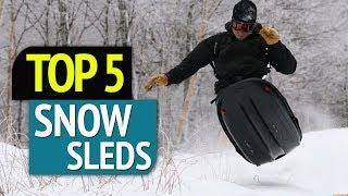 TOP 5: Best 5 Snow Sleds