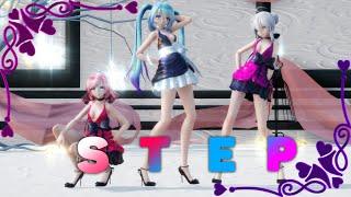 『MMD』 Step 【60 FPS + DL Links】