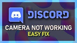 How To Fix Discord Camera (Webcam) Not Working on PC