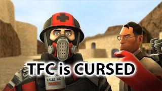 I played team fortress classic and suffered