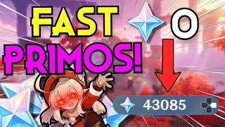 FASTEST PRIMOGEM FARMS! (F2P Guide) | Genshin Impact