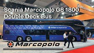 Scania Marcopolo G8 Double Deck Bus | @Busworld 2023