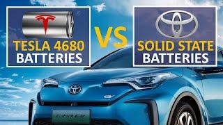 Tesla NEW EV Batteries vs Toyota Solid State Batteries