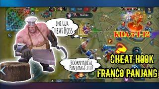 Cheat Hook Franco Jadi Panjang!!! Tapi Boong - Mobile Legends