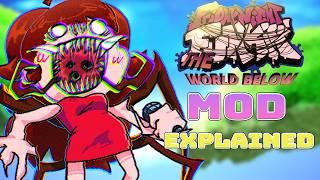 The World Below fnf Mod Explained (All Endings) #fnf