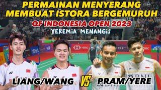 Pram/Yere Vs Liang/Wang - Set 3 | Indonesia Open 2023 QF - NICE ANGLE