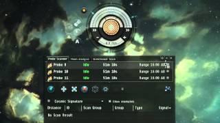 EVE Online   Scanner Window Split into 3 Windows