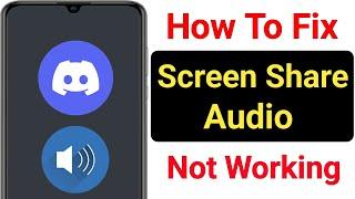 How to Fix Discord Screen Share Audio Not Working (2023) || New Update