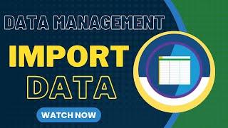 Salesforce Trailhead - Import Data