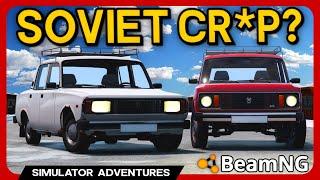 Soviet Cars: Good or Bad? - BeamNG TAZ Pack Mod (Lada Riva/Niva)