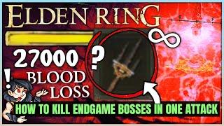 This New Best OP Bleed Build is INSANELY BROKEN - Kill ANYTHING in 1 RIDICULOUS Attack - Elden Ring!