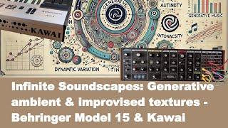 I have patched the Behringer Model 15 for Generative Space Ambient Music and Infinite Soundscapes