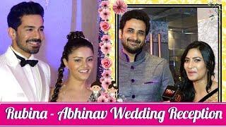 Aditi Sharma With Husband Sarwar Ahuja At Rubina- Abhinav Wedding Reception