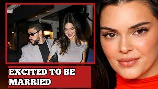 Kendall Jenner TOO HAPPY as she reveals wedding plans