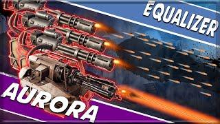 Never let go of the trigger • MG13 Equalizer • Aurora Laser • Catalina