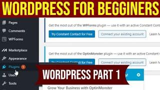 Wordpress Tutorial For Beginners | Wordpress For Begginers | Part 1 | HSP SERVICES