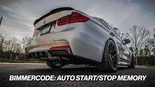 BIMMERCODE: AUTO START/STOP MEMORY