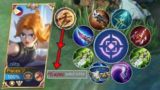 LOLITA DAMAGE BUILD IS TOP TIER! | ONE SHOT ENEMIES | LOLITA BEST BUILD 2024 | MLBB | MOBILE LEGENDS