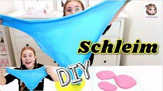 SCHLEIM DIY  Fluffy Slime selber herstellen aus wenigen Zutaten