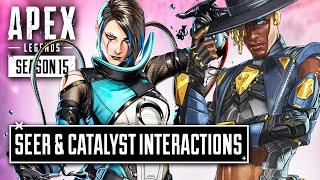*NEW* Seer and Catalyst Interaction Voicelines - Apex Legends Season 15
