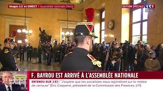  Suivez le discours de politique générale de François Bayrou devant l'Assemblée