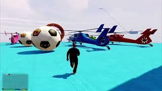 FRANKLIN TRIED IMPOSSIBLE JUMP INTO TUBE PARKOUR RAMP CHALLENGE GTA 5 | SHINCHAN and CHOP GAMEPLAY