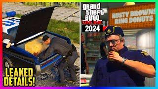 NEW Police Event, EAT Donuts, OUTFIT, Leaked Car Details, GTA 5 December DLC 2024(GTA Online Update)