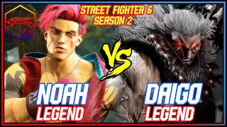 SF6 ▰ DAIGO ( AKUMA ) VS NOAH ( LUKE )  ▰ Street Fighter 6