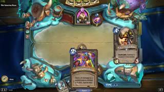 HearthStone -Galakrond's Awakening -League of E.V.I.L. side -Third BOSS Reno Jackson (First try win)