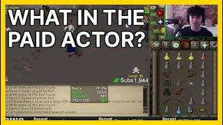 what in the paid actor? (Dino_xx) | OSRS Highlights