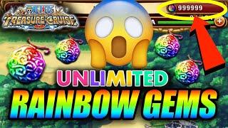 ONE PIECE TREASURE CRUISE - Unlimited Free Rainbow Gems Hack!