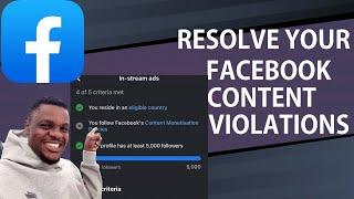 How To Solve Facebook Content Monetization Policy Problems