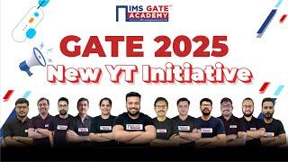 GATE 2025 Prep Like Never Before | New YT Initiative Announcement | Ankur Sharma