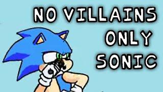 No Villains only Sonic