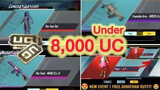 M416 FOOL CRATE OPENING  | UNDER 8,000 UC | JOKER SET JONATHAN SET ️ | BGMI  PUBG  #crateopening