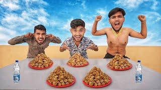 Momos eating challenge looser will get punishment