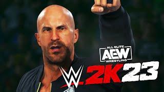 WWE 2K23 Claudio Castagnoli | AEW Dynamite '23 Arena | WWE 2K23 Mods