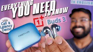 OnePlus Buds 3 In-depth Review | Call Quality & Sound Tested | Best Earphones Under 6K?