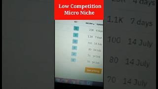 Best Micro Niche Keyword Research | Low Competition Micro Niche Blogging 2023