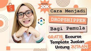 CARA DROPSHIP UNTUNG JUTAAN - GRATIS ECOURSE + TEMPLATE JUALAN ! RESELLERINDO