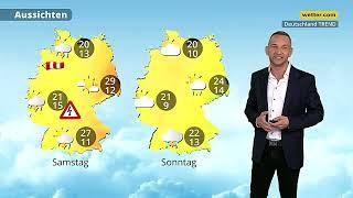 7-Tage-Wetter: Erst nass und kühl, dann sommerlich und schwül