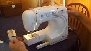 OMEGA sewing machine demo