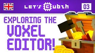 Exploring the voxel editor [ Let's Cubzh #3]