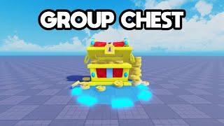 How to make a GROUP CHEST SYSTEM in ROBLOX STUDIO