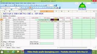 Hướng dẫn sử dụng hàm VLookup trong Excel