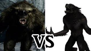 Fun With Skyrim 4 20 Werebears vs 20 Werewolves