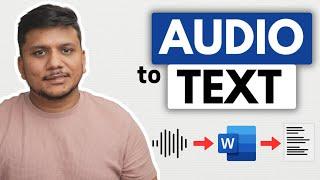 How to Transcribe Audio and Video to Text in Microsoft Word - Quick Guide