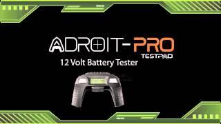 SOLAR ADROIT-PRO BA44 Digital Battery and System Tester