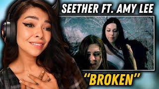 INCREDIBLE DUET!! | Seether - "Broken" ft. Amy Lee | FIRST TIME REACTION