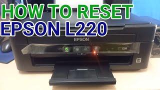 How to reset Epson L220